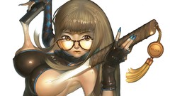 Weapons glasses white background Swords artwork Simple 