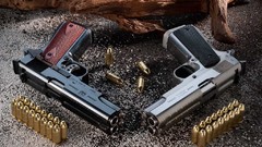 Weapons Guns ammunition firearms double barrel