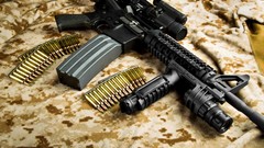 Weapons Guns ammunition military ar-15 Aimpoint comp m4 