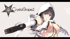 Weapons Guns Anime hood pistols gray eyes anime girls gray hair 