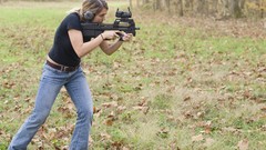 Weapons Guns Army equipment P90 smg Aimpoint