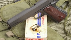 Weapons Guns Army pistols equipment Springfield Armory M1911