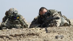 Weapons Guns Army soldiers binoculars military sniper German 