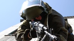 Weapons Guns Army soldiers equipment AK-74M ak 74 Russian army