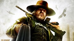 Weapons Guns Birds game police hats call of juarez video games