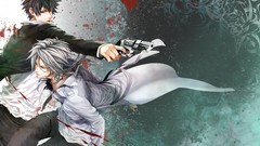 Weapons Guns blood tie Cigarettes Razor suit coat revolvers 