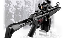 Weapons Guns mp5 Aimpoint