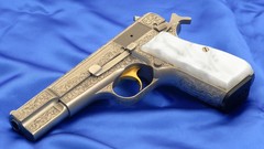 Weapons Guns pistols browning high power