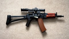Weapons Guns Russian Weapon automatic weapons ak-74u