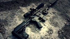 Weapons Guns scope silencer Rifles STANAG 5.56x45mm NATO 