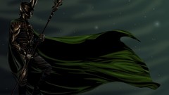 Weapons horns armor gods night sky Norse loki marvel comics 