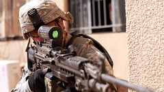 Weapons Iraq M249 Elcan Optical Technologies