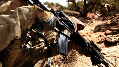 Weapons m4 Elcan Optical Technologies Multicam Haley Strategic 