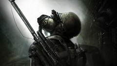 Weapons metro last light artwork video games futuristic 