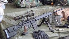 Weapons military sniper rifles PSG-1