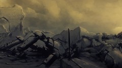 Weapons smokes fighters