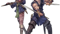 Weapons Swords artwork Simple Background Tactics Ogre Yoshida 