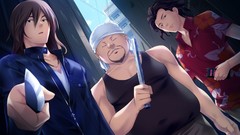 Weapons Thief Knives bandit anime boys visual novels