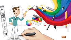 Web design character illustration