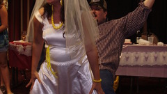 Wedding Redneck lap dance