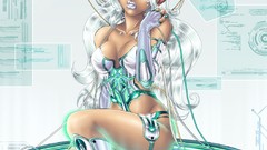 Welcome paintings Venus anime girls science fiction digital art 