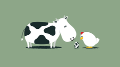 Well Interracial barnyard fun