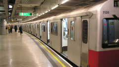 Westminster tube Station district