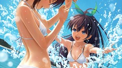Wet Anime swimsuits anime