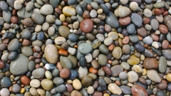 Wet stones pebbles
