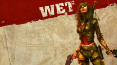 WET (Video Game) video games Women gun weapon warrior wet red