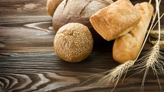 Wheat food bread baguette meal flour farina
