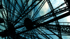 Wheels blue sky nature