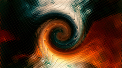 Whirl random abstract