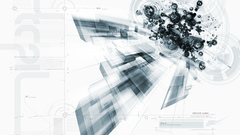 White abstract Legacy overflow