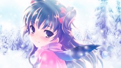 White Album anime girls snow-white rina