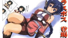 White Anime collar blue hair animal ears utawarerumono erect 