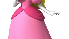 White background blondes mario