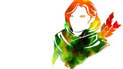 White background Dota Dota 2 windrunner video games valve 