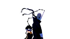 White background masks naruto shippuden uchiha obito tobi 