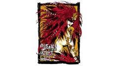 White background queens of the stone age fan art stoner rock