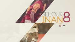 White background soccer galatasaray Selcuk Inan