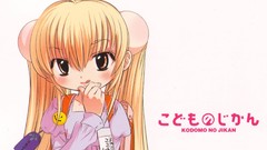 White blondes kokonoe rin kodomo no jikan twintails hair 