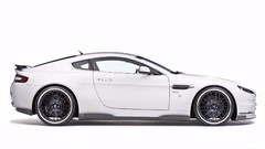 White cars Aston Martin