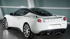 White cars concept art lotus evora