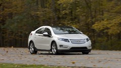 White cars front Chevrolet volt hybrid electric car General 