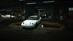 White cars garage need for speed need for speed world s13 