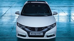 White cars Honda civic EU