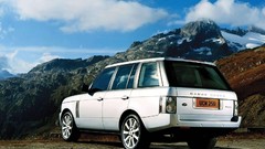 White cars Land Rover Range Rover 2006 supercharged