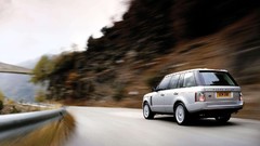 White cars Land Rover Range Rover 2006 supercharged