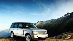 White cars Land Rover Range Rover 2006 supercharged